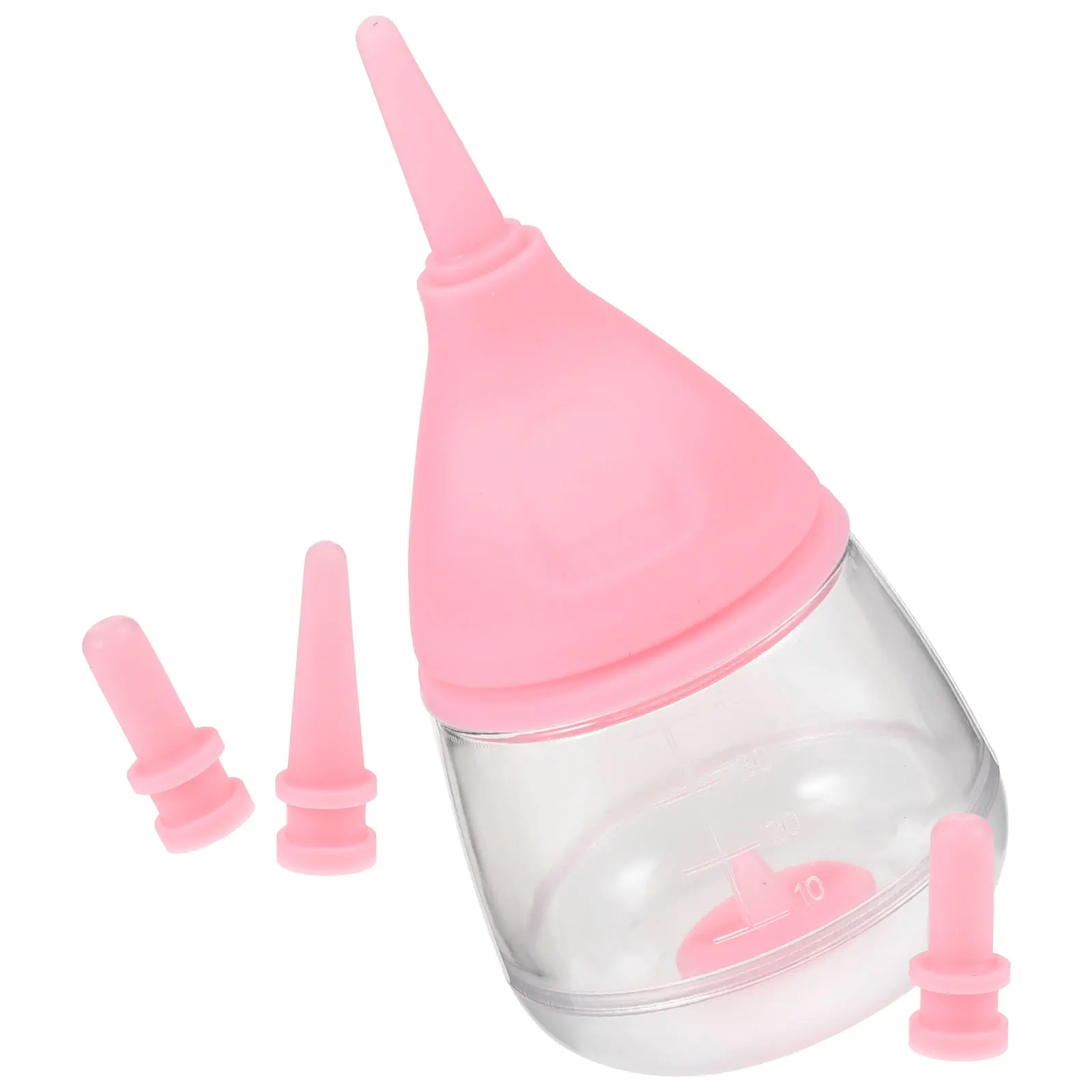 

Pet Nursing Bottle Plastic Silicone Puppy Kitten Feeder Milk Bottle Small Animal Feeding Tool Easy Clean