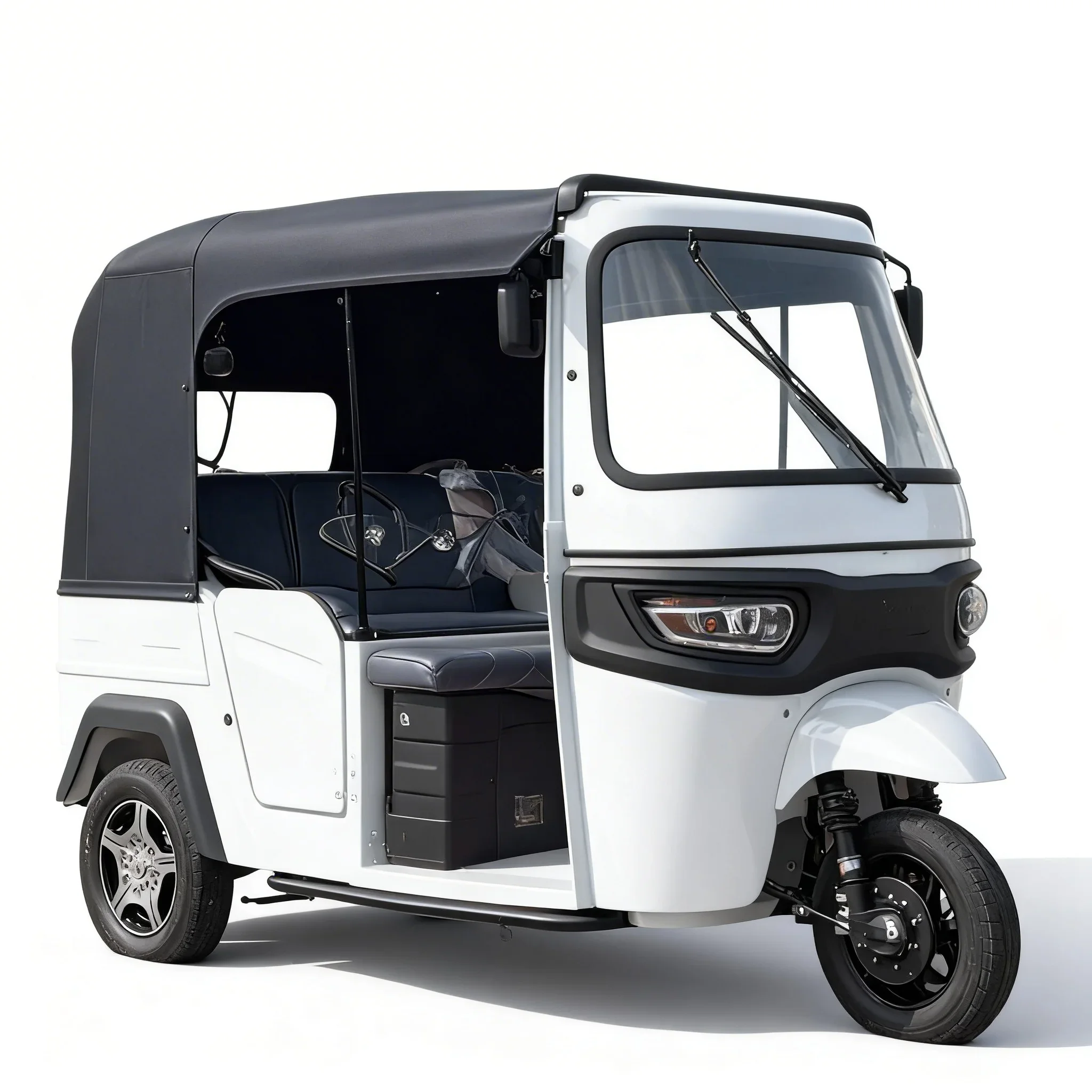 SXLL Ready to Ship 3 Wheel Tuk Tuk Baja-j TVS King for Passengers  Pickup China-tricycle-with-cabin-ELECTRIC-passenger