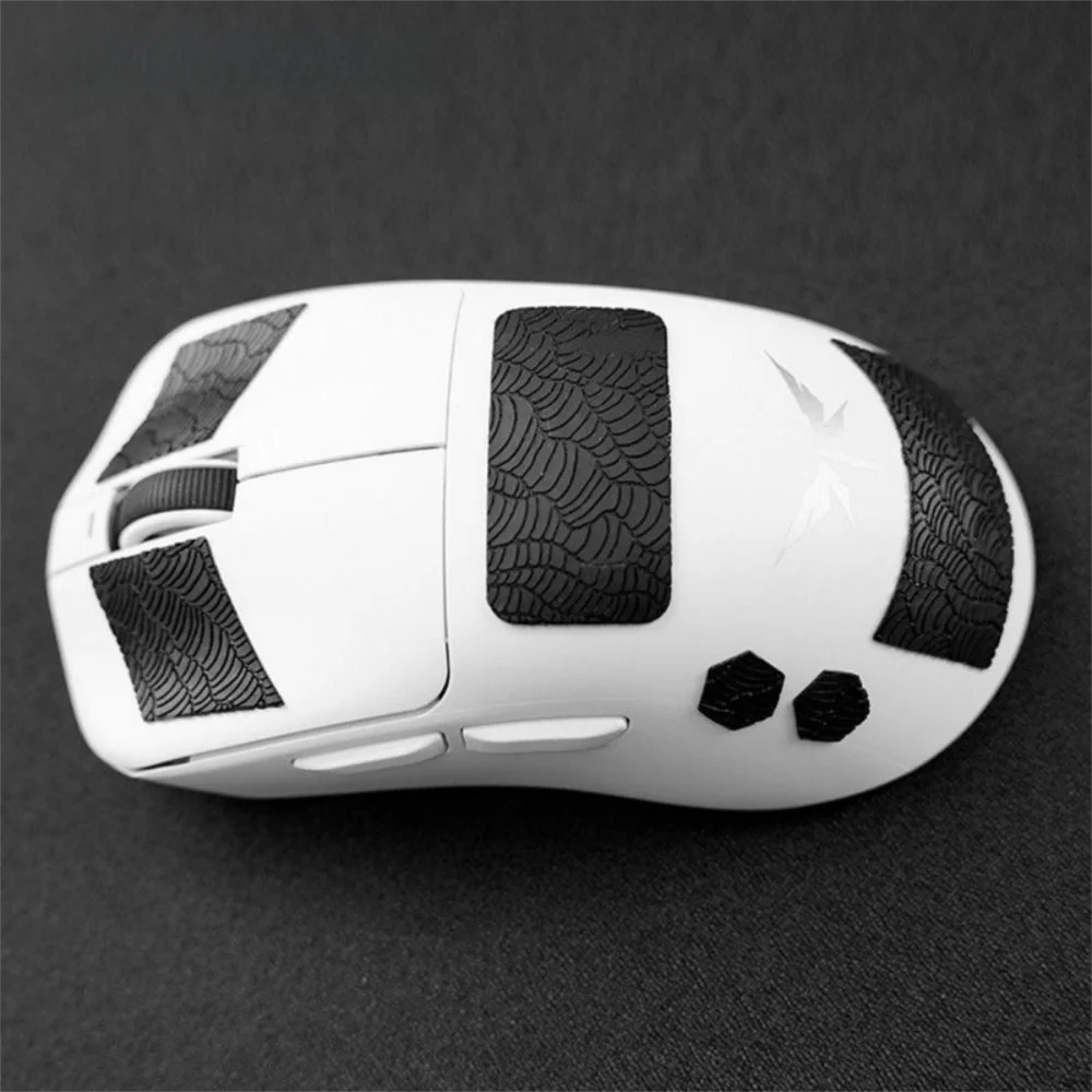 Pegatina absorbente de sudor de ratón Multicolor, pegatina antideslizante de ratón de forma mixta DIY, pegatina de ratón Universal ultrafina resistente al desgaste