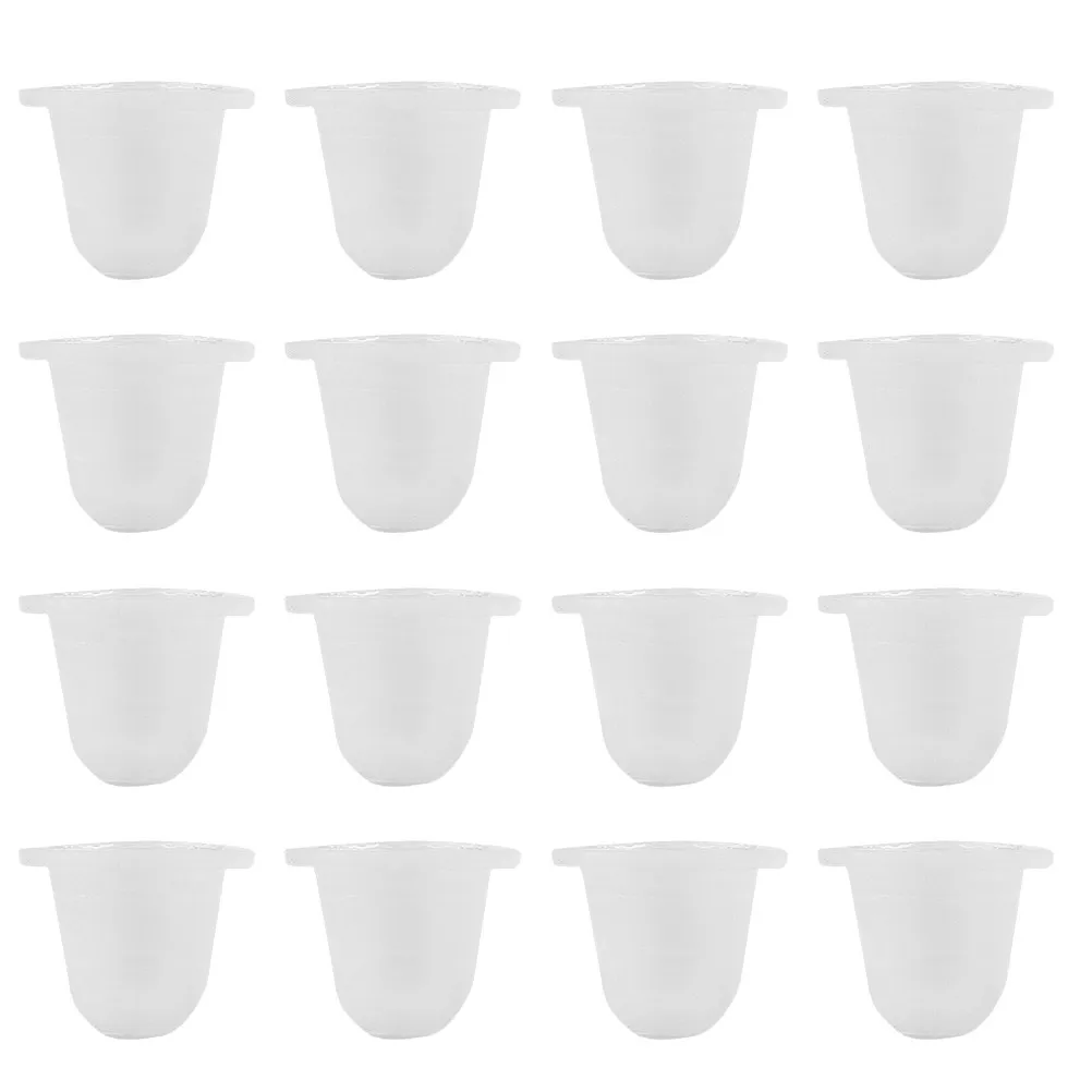 200Pcs Silicone Tattoo Ink Cups Supple Pigment Caps Multi-Functional Makeup Accessories Eyelash Extension Supplies