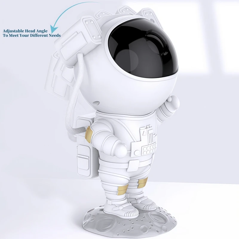 Veilleuse d'astronaute, Projection étoilée, atmosphère cosmique, cadeau pour enfants, décoration de chambre, télécommande USB type-c, Rechargeable