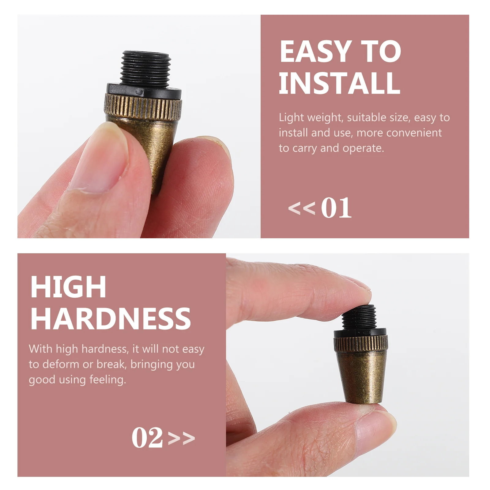 

10Pcs Wire Locking Clips Iron Pc Material Strain Relief Cord Connector for Ceiling Lights Pendant Fixing Cable Gland Clamps