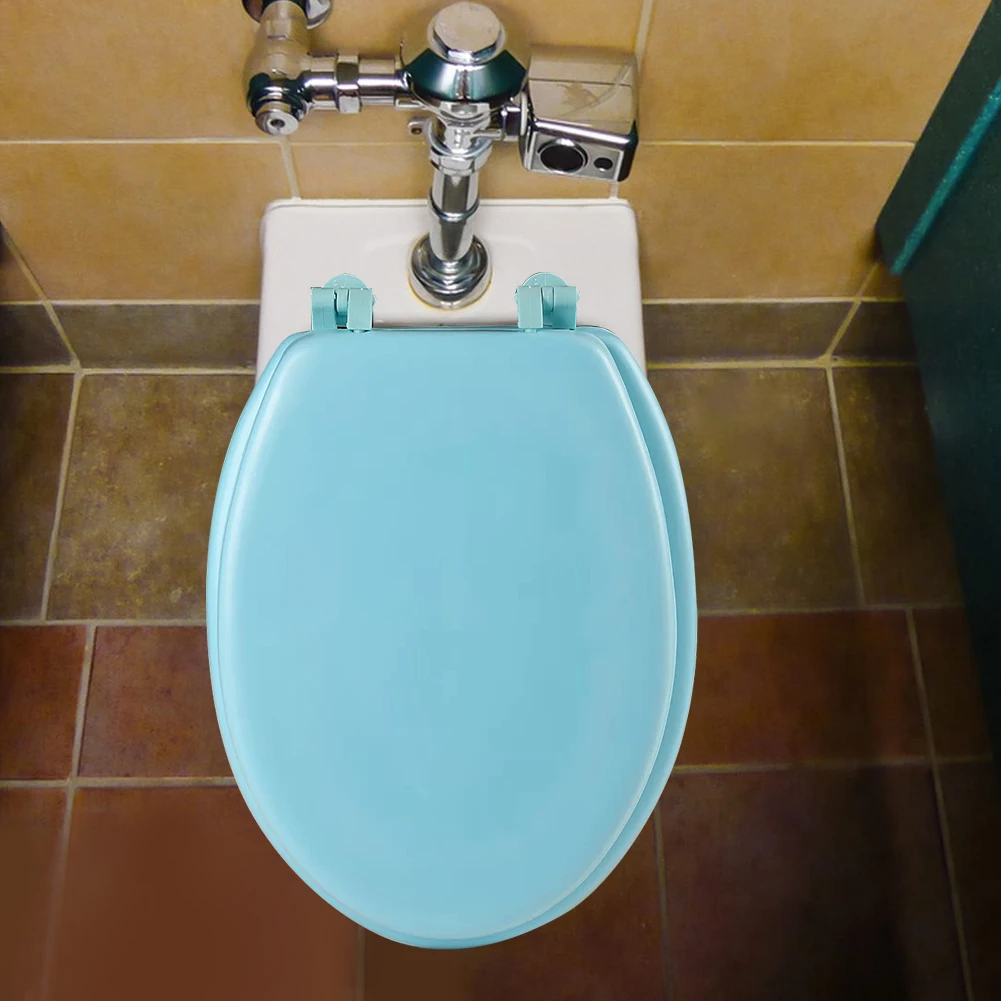 

Bathroom Replacement Cover Seats Comfortable Slow Close Toilet Seat Seat Cover Quick-Release for Bathroom Seats Standard Toilets