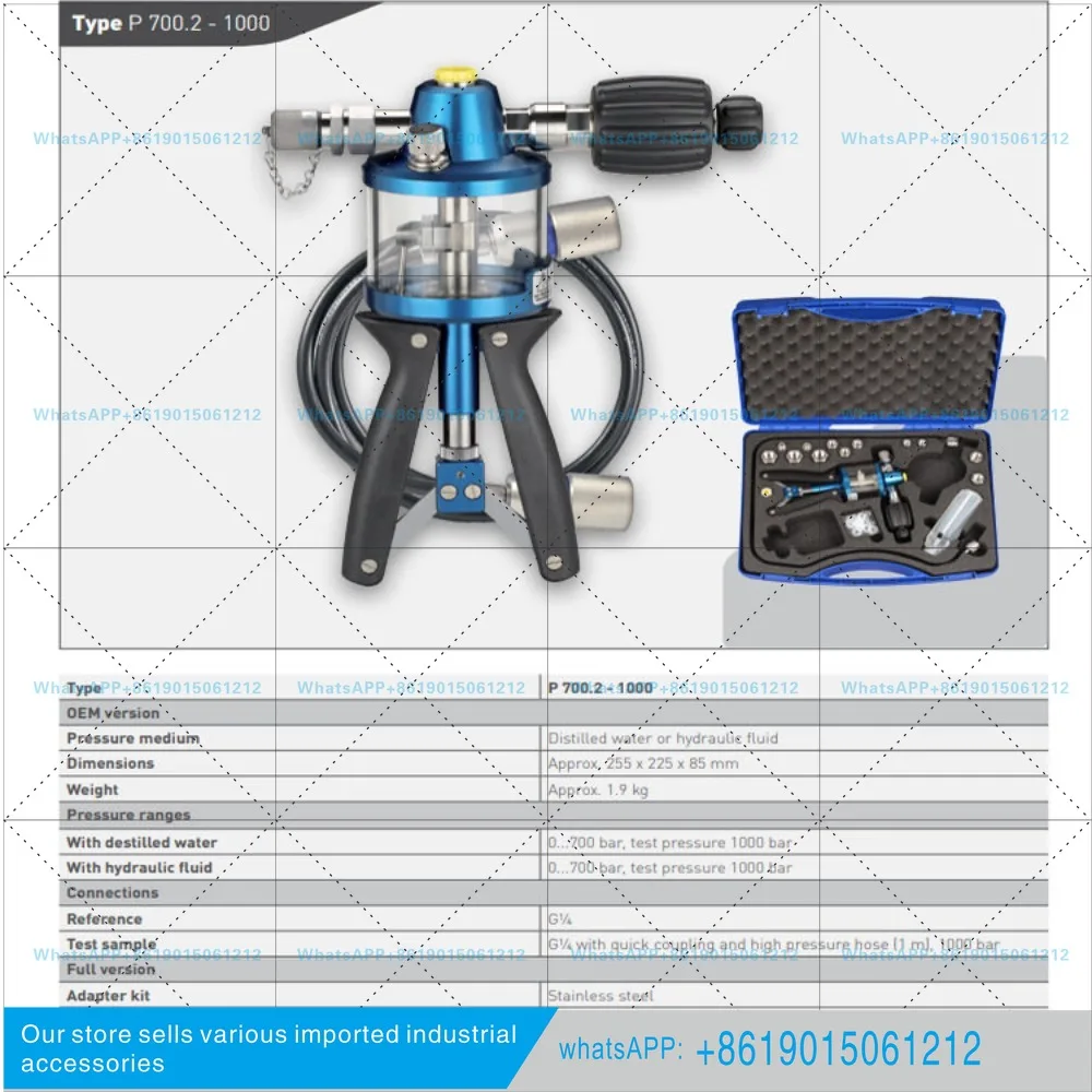 German SIKA pressure checker PM1000.2 D2