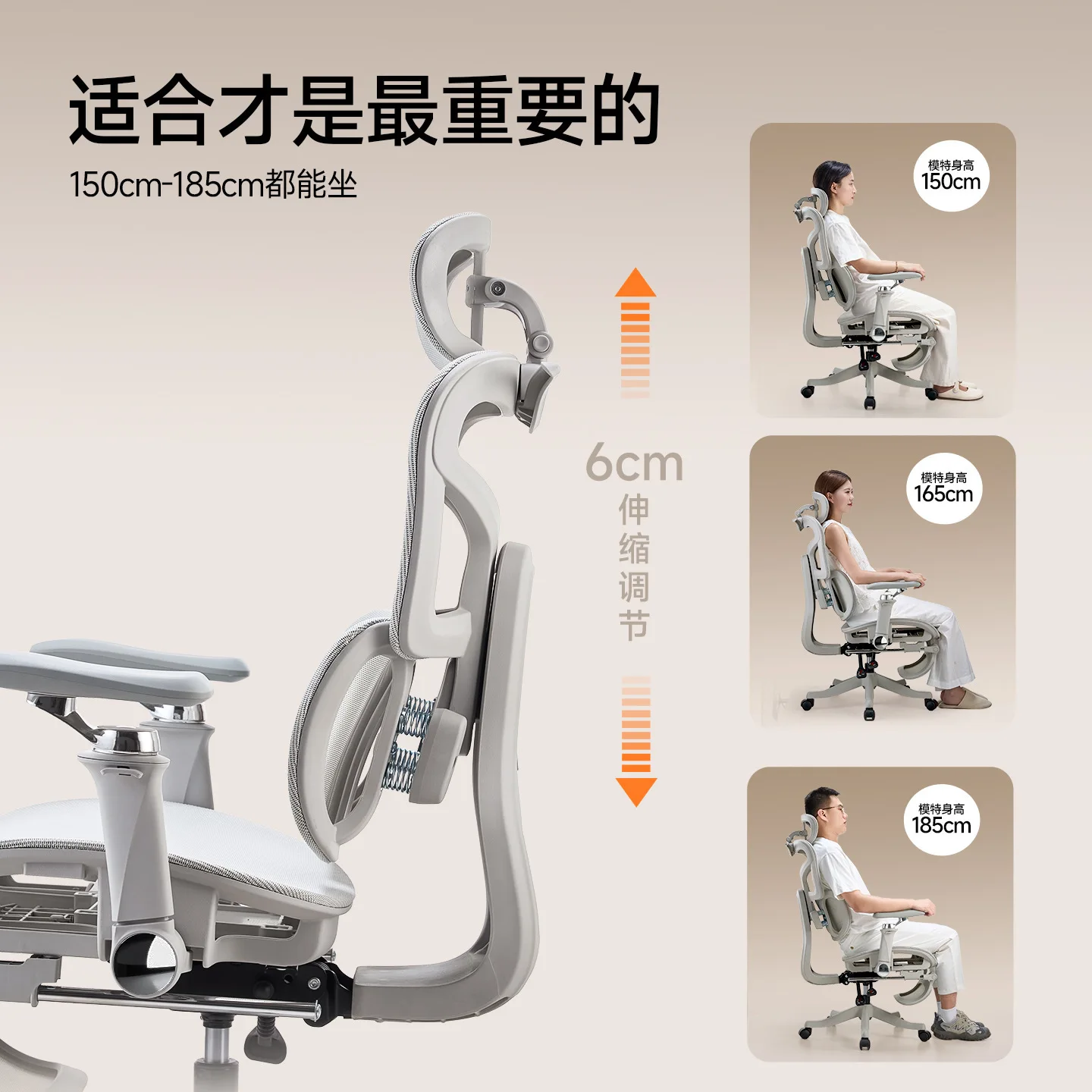 Ergonomic Chair Computer Chair Home Comfort Sedentary Comfortable Office Chair