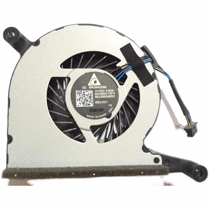 New CPU Cooler Cooling Fan for HP HSN-IXO1 Thunderbolt Dock 120W G2 Radiator DFS400705PU0T FK6B 6033B0058401