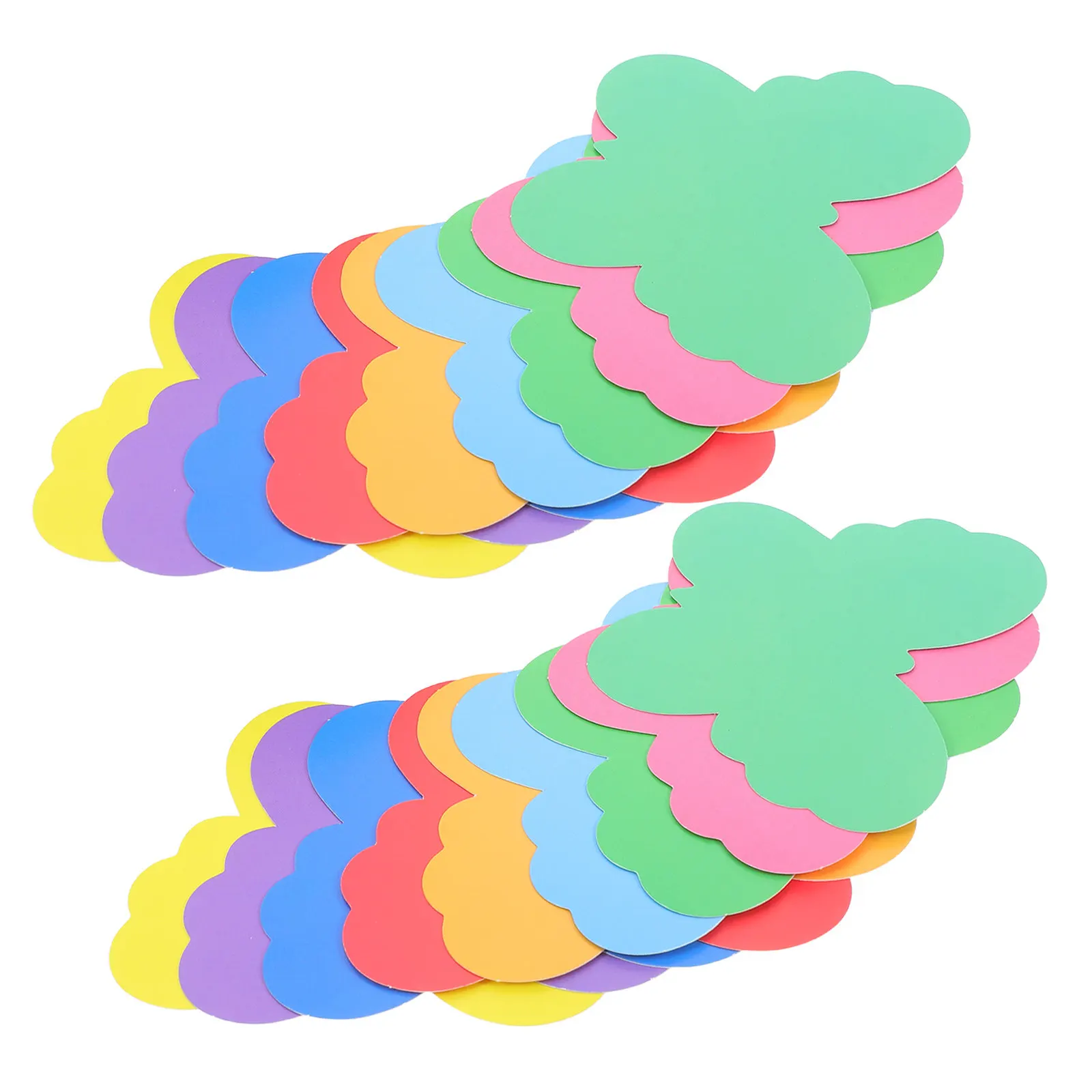 

108 шт. цветных бумажных вырезок в форме бабочек, прочные карточки из картона для школьных досок объявлений, весеннего декора, к началу учебного года