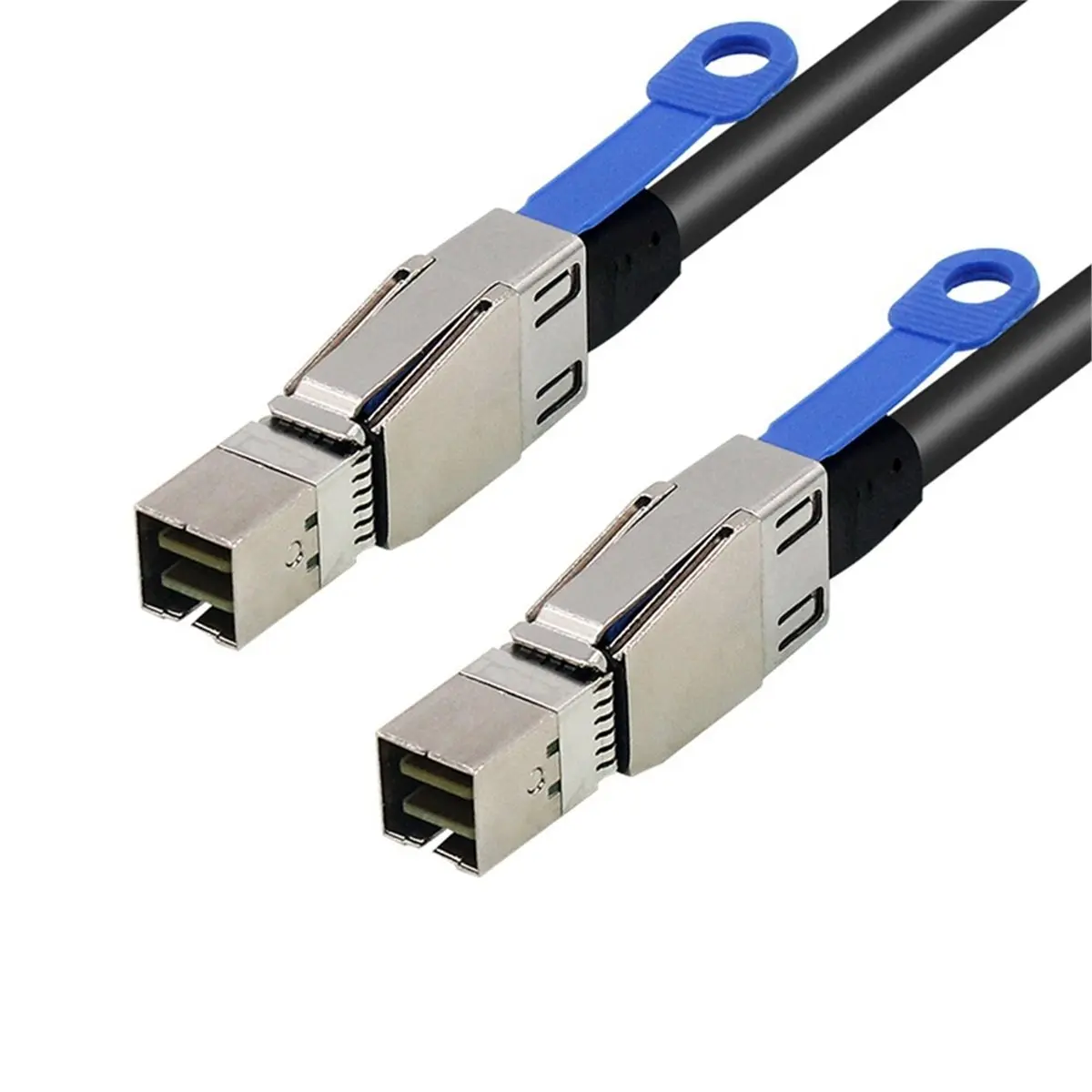 A72Z Mini SAS 3.0 HD SFF-8644 with IC to SAS SFF-8644 Server Stacking Interconnect Cable 12G External Cable Expansion Cord