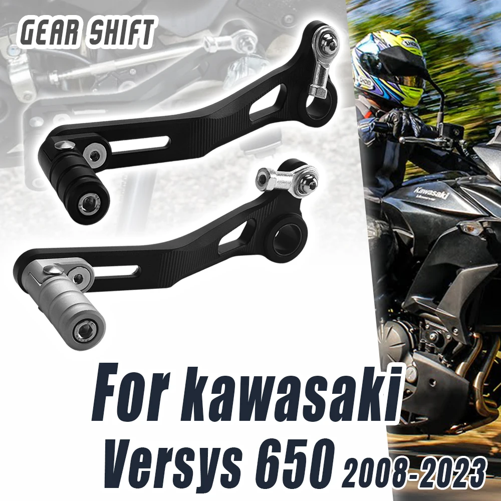 

Для KAWASAKI VERSYS650 Versys650 2008-2023 мотоциклетный регулируемый складной рычаг переключения передач с ЧПУ, педаль переключения передач, аксессуары