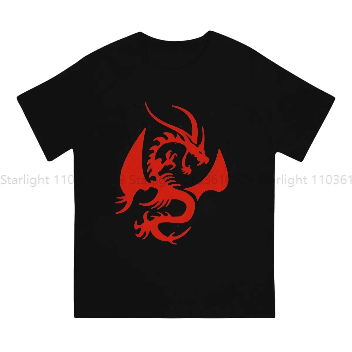 Dragon's Dogma Creative TShirt for Men Red Dragon Round Collar T Shirt Personalize Gift OutdoorWear