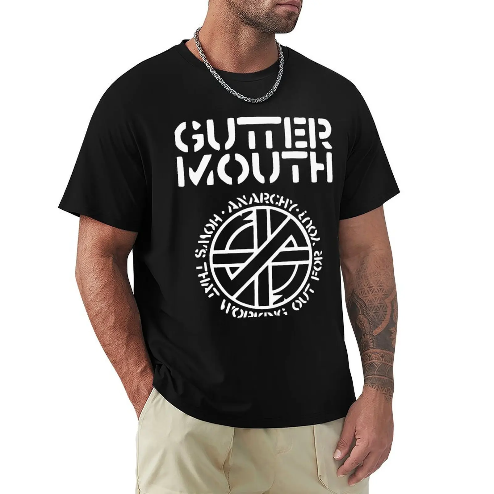 

Guttermouth T-Shirt vintage oversized rapper graphic tees tshirts for men
