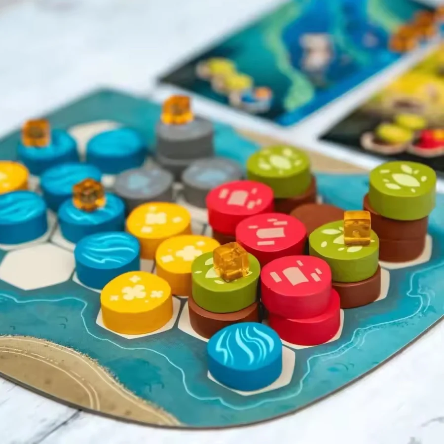 Harmonies - Board Games - Creation of Landscapes and Habitats for Animals - Strategy and Creativity - For Ages 10 and Above