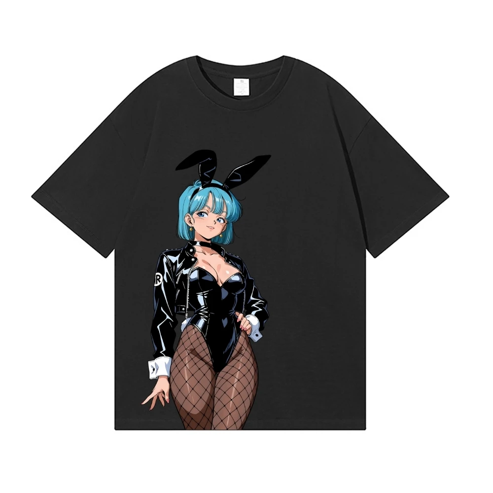 Japanisches Anime Dragon Ball Bulma Bedrucktes T-Shirt Sommer Neu Herren- und Damen-T-Shirt Trendiges Lässiges Y2K Kurzarm-Oberteil 2026 – Detail 8