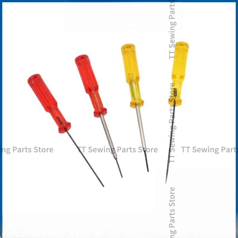 1PCS 1.5 1.6 Upper Needle Screwdriver Wrench Red Yellow Screwdriver Sewing Machine Hexagonal Upper Needle Spoon Sewing Machine