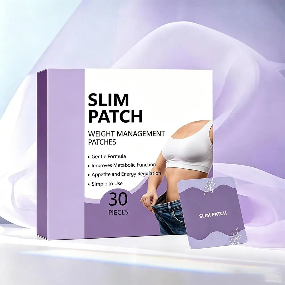 30Pcs Body Shaping Patches For Metabolism Weight Management Slim Patch Gentle Formula Belly Patches For Appetite Regulation