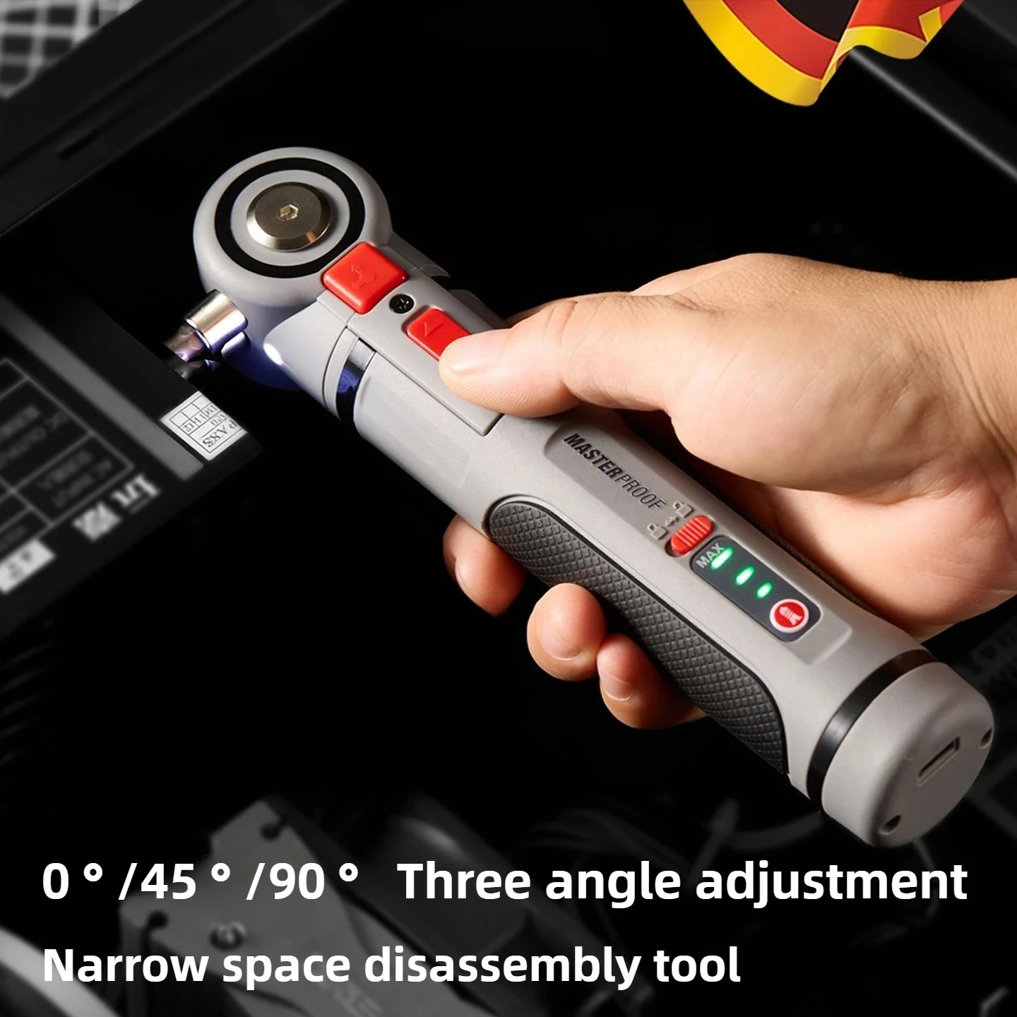 New Multi angle Electric Screwdriver Multi functional Household Portable Lithium ion Screwdriver Set