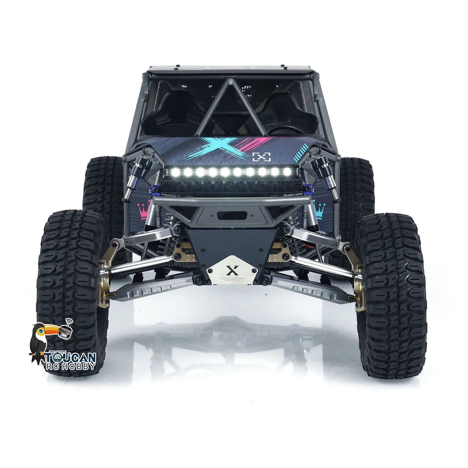 Capo U4 Queen 1/8 CD1582X RC Crawler Car 2 Speeds RTR Remote Control Painted Assembled Racing Vehicles for Boys Gifts THZH1804