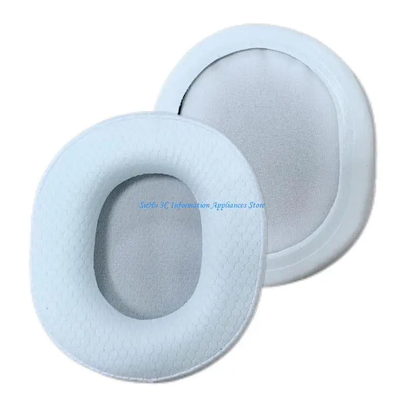 وسائد الأذن البديلة لسماعات ATH M50X MSR7 M40X مع الجلد الناعم