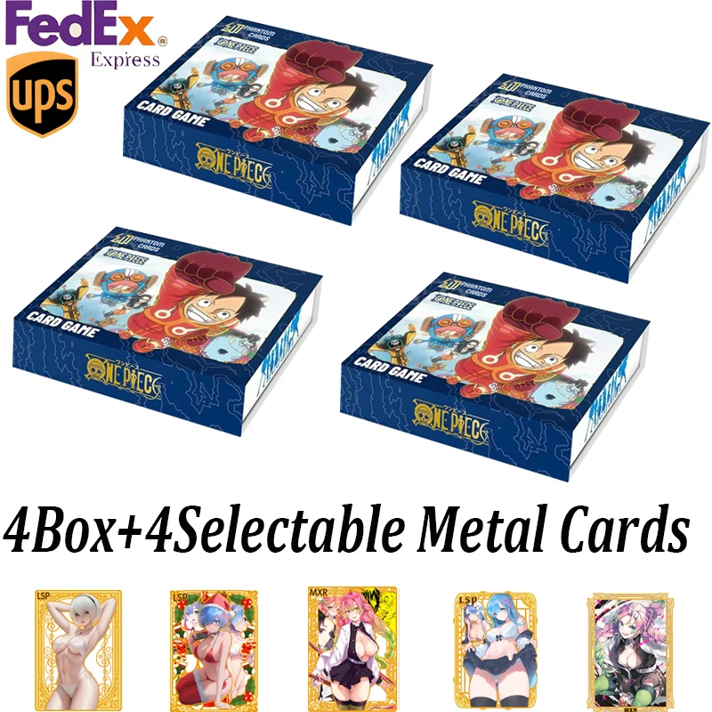 Cartes de collection Phantom One Piece pour garçons, cartes d'anime, Rick, Luffy, Zoro, Nami, monde turbulent, jouets, cadeau d'anniversaire, nouveau