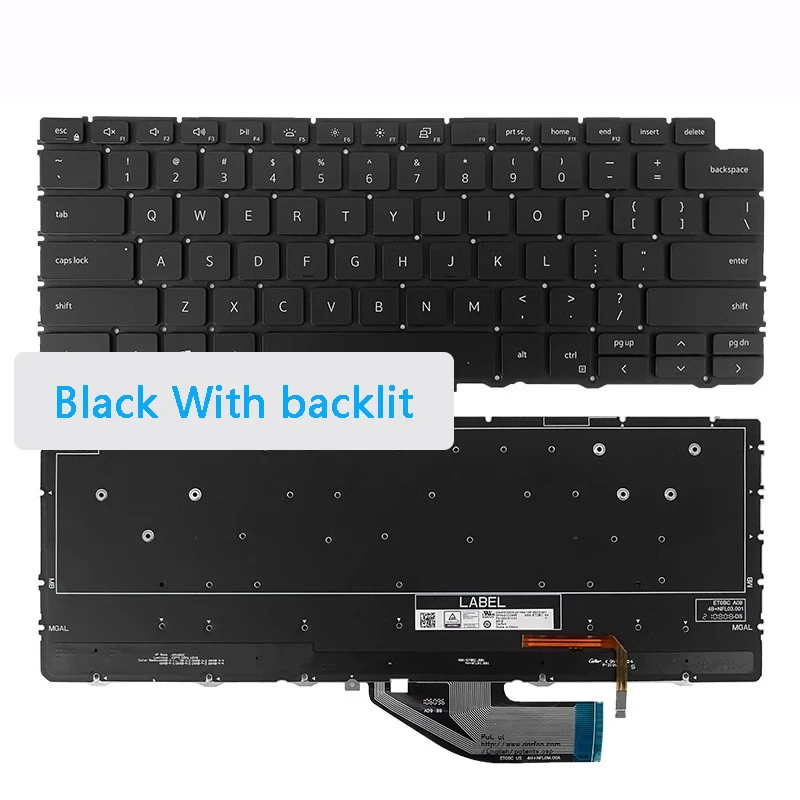 New Original Laptop Keyboard For DELL XPS 13 7390 9310 2-in-1 P103G