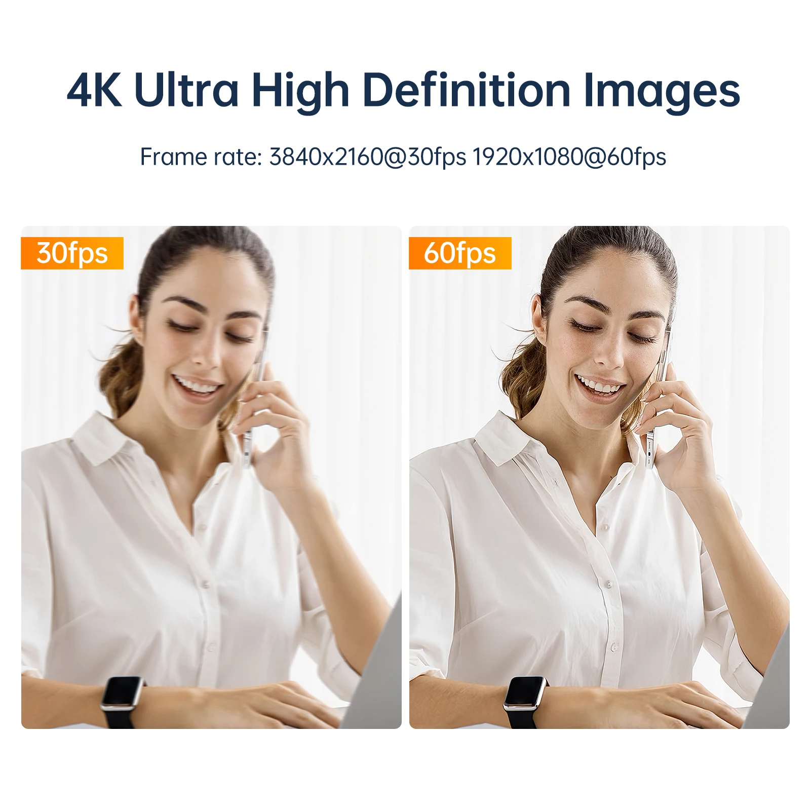 4K HD USB-camera 10x optische zoom 5-50 mm variabele lens 8MP mini-webcamera met microfoons 1920x1080 @ 60fps handmatige focus