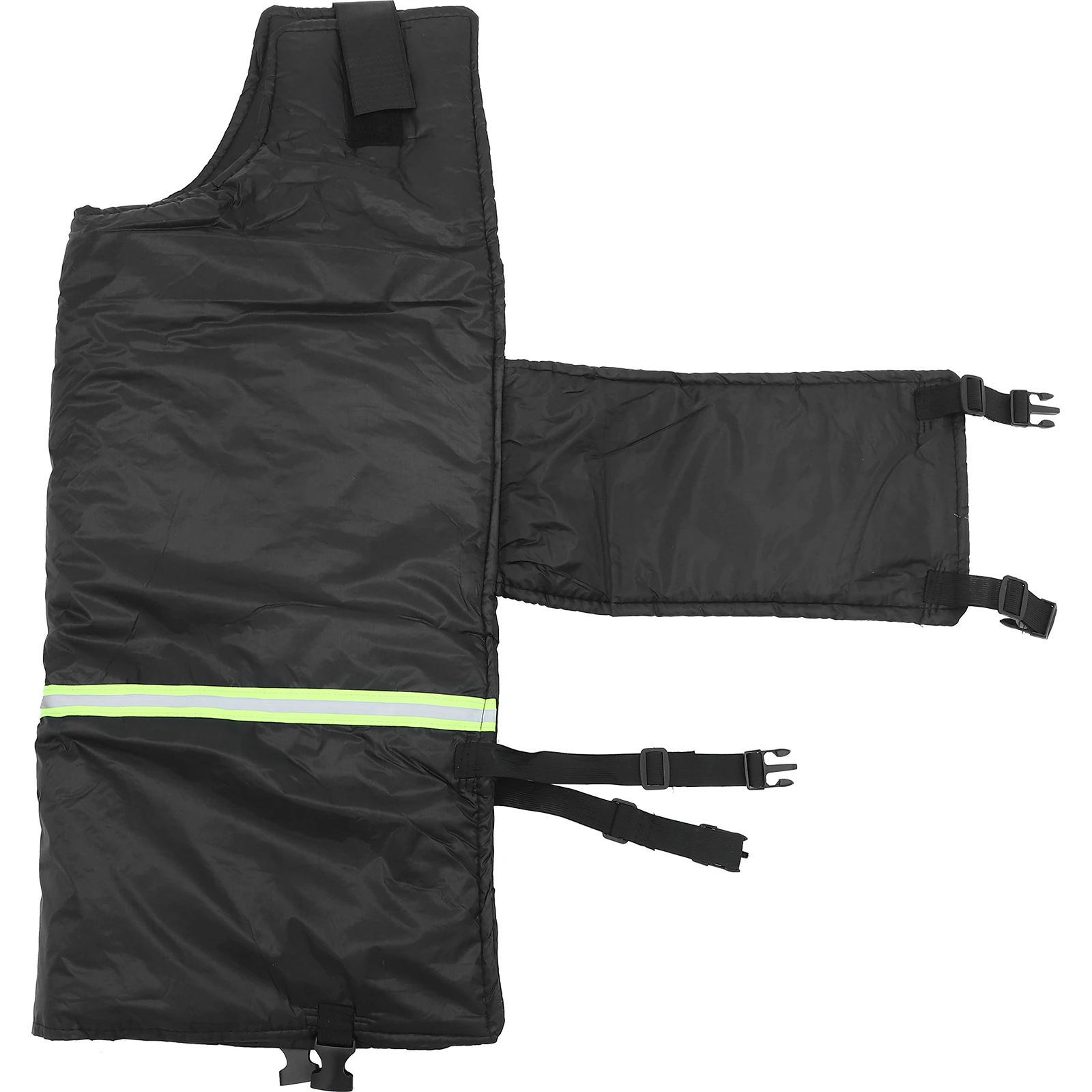 

Thickened Calf Vest 153 Months Black Reflective Strips Warm Lining Coats Soft Belly Insulation Cow Clothes Calf