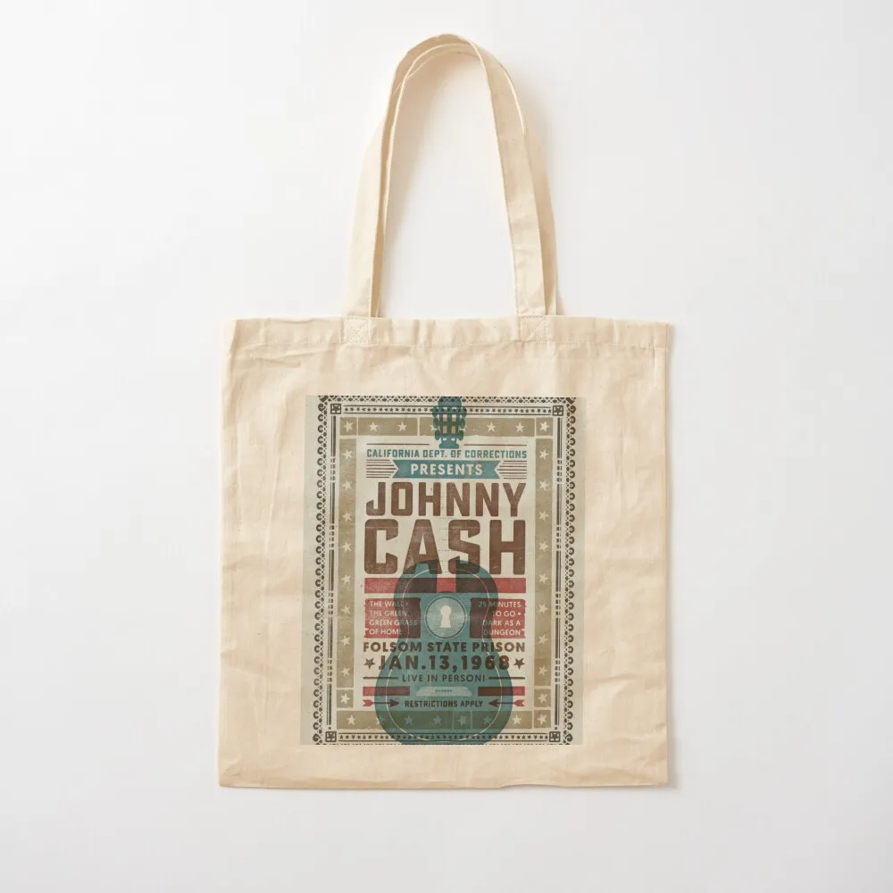 

Vintage Johnny Cash Poster Tote Bag
