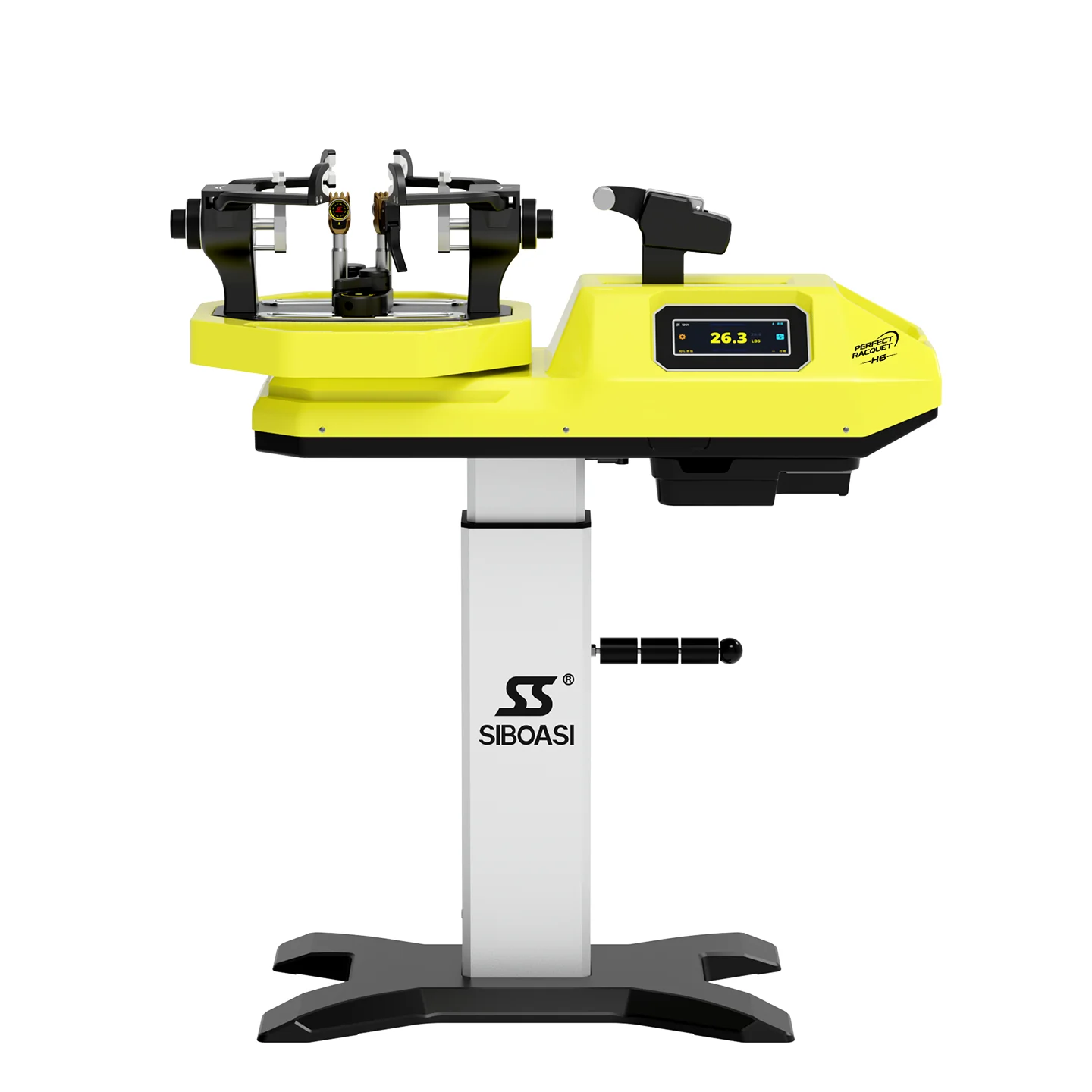Siboasi H6 Racket String Machine for Badminton ABS Iron Steel Construction Guangdong Factory Direct Sale
