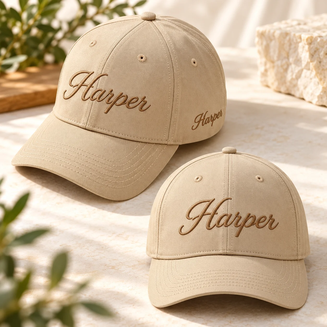 Personalized Soft Top Baseball Hat, Custom Polyester Cap with Curved Brim for Running, Travel, Cycling and Outdoor Use in Style