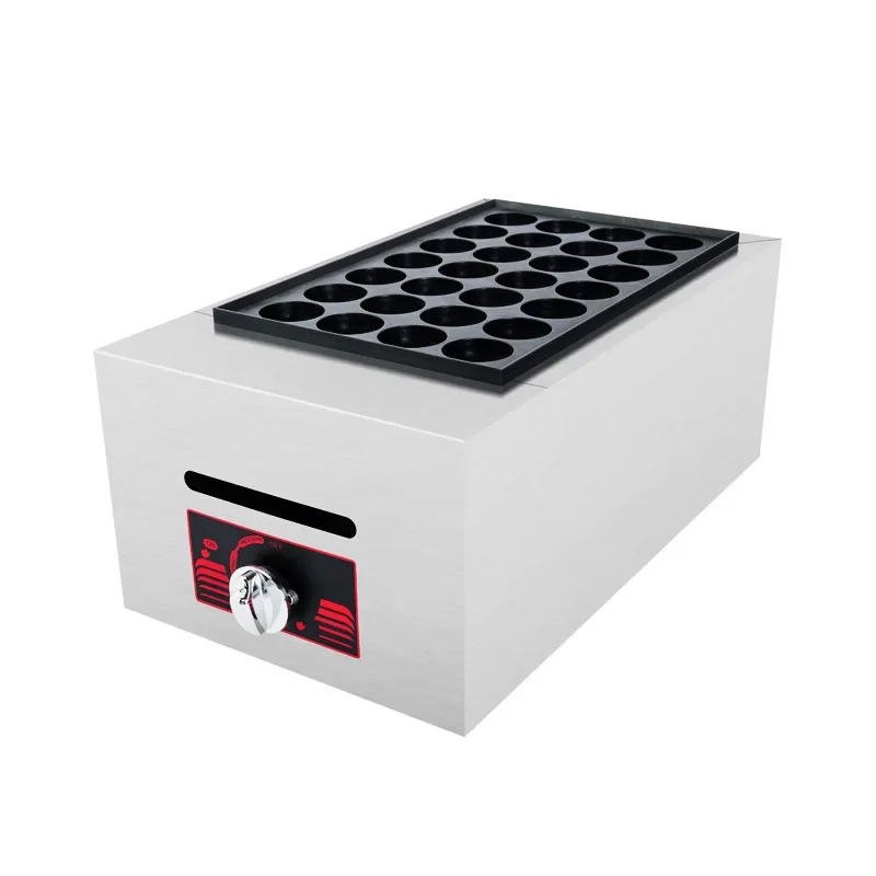 Commercial fish ball stove, double-plate electric octopus burner, non-stick pot, single-plate octopus ball machine