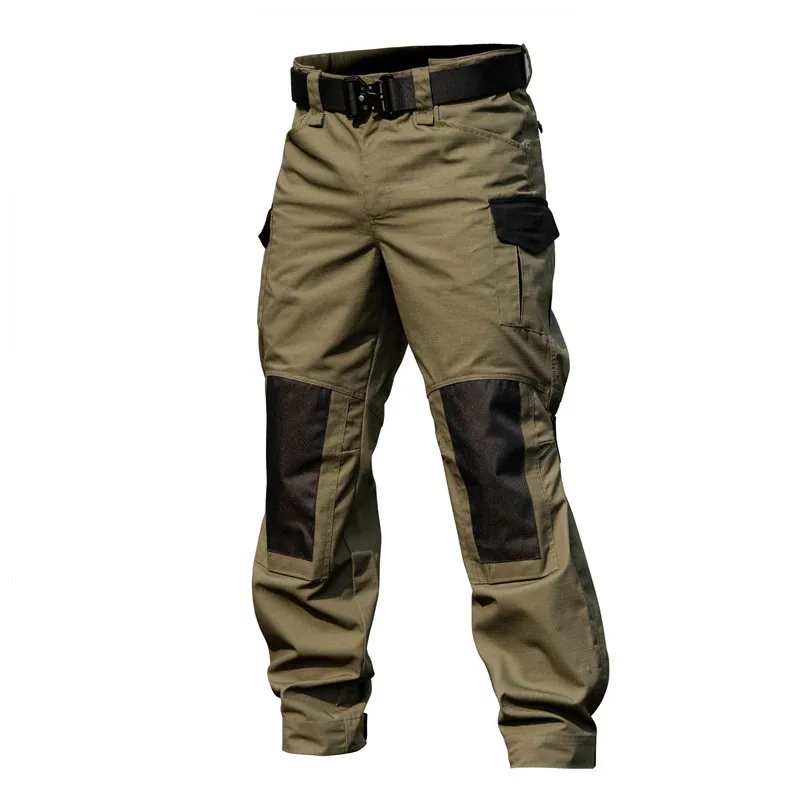 

Military Tactical Cargo Pants Men Army Training Trousers Multi Pockets Wear-Resistant Waterproof Pant Male Hiking Casual Pants