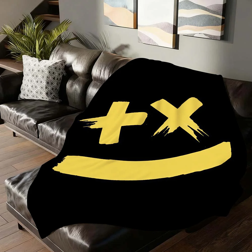 

Dutch DJ M-MartinS G-Garrix Blanket For Sofa Office Bed Plane Travel Sleep Read Relax Camping Soft And Warm