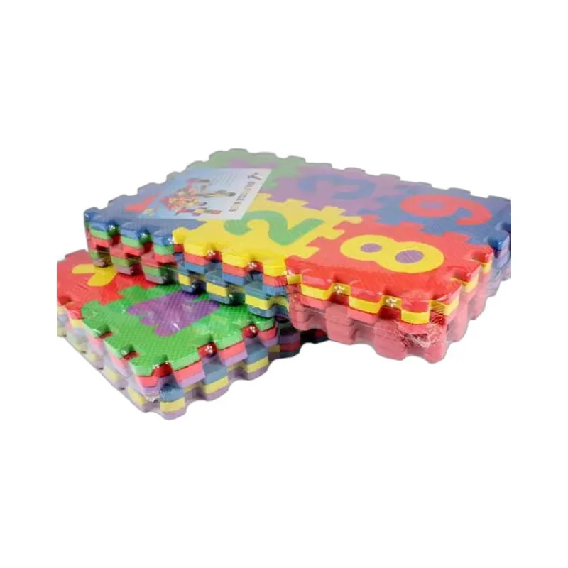 Baby Crawling Foam Play Mat EVA Soft Puzzle Mat Number Letter Educational Toy 30x30cm Children Carpet 10pcs/set Tent Floor Pad