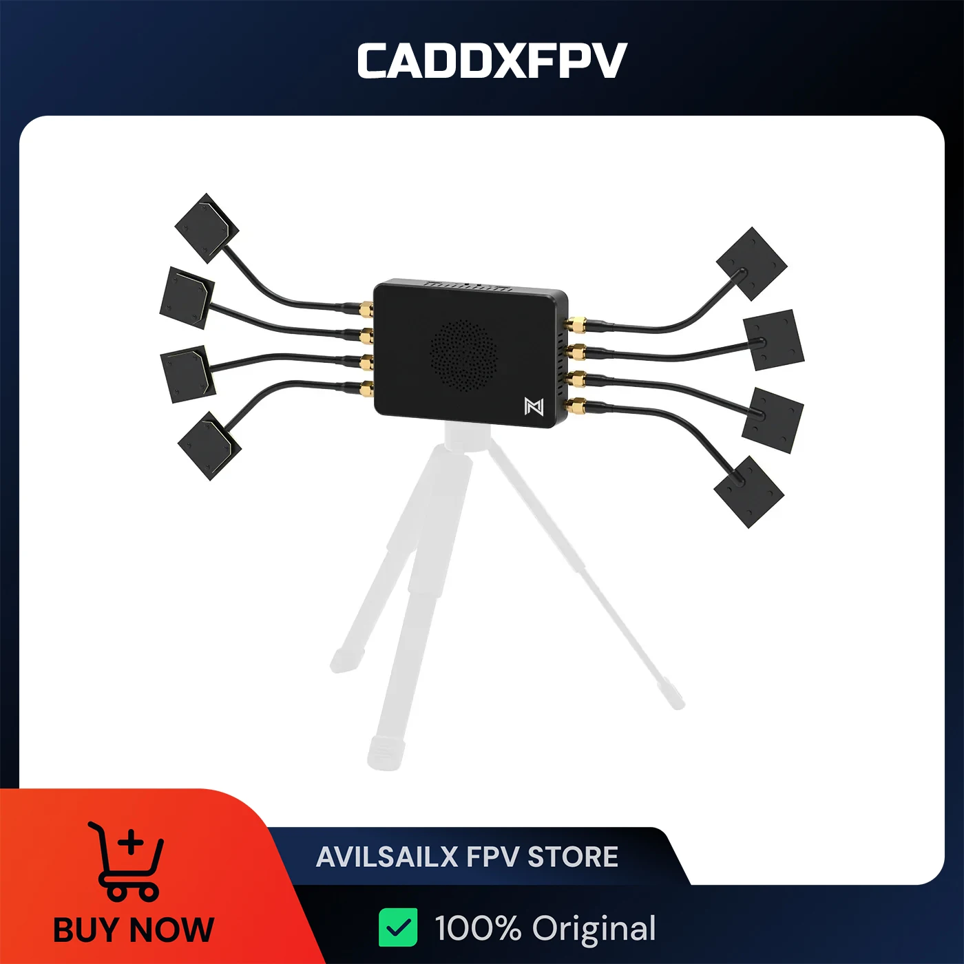 

CADDX Walksnail Ретранслятор авара на большие расстояния с усиленным сигналом Ретранслятор передачи видео высокой четкости