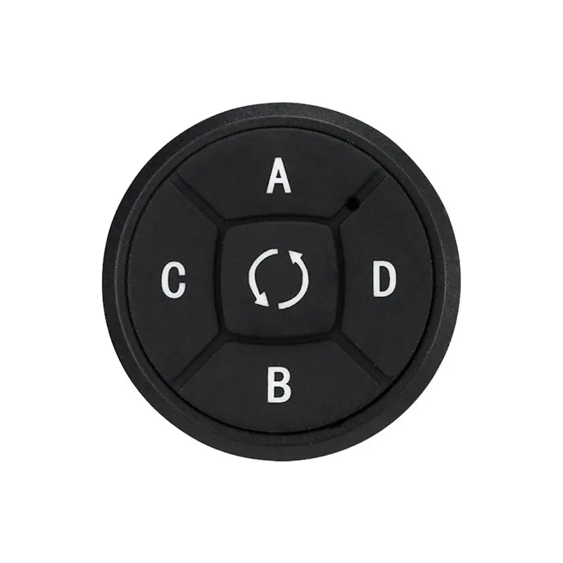 

ABJF-5-Key LED Light Switch Wireless Remote Control 5CH Wall Paste Button For Electric Curtains Fans Wireless Control