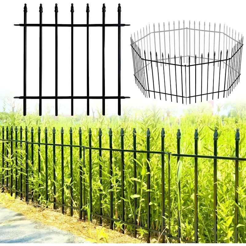 Metal Decorative Garden Fence 24