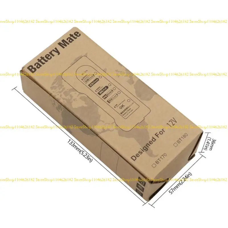 Q2Q4 12V 24V Motorcycle Battery Tester Alternator Diagnostic Tools Fault Detector LED Display Battery Checker for Motorcycle