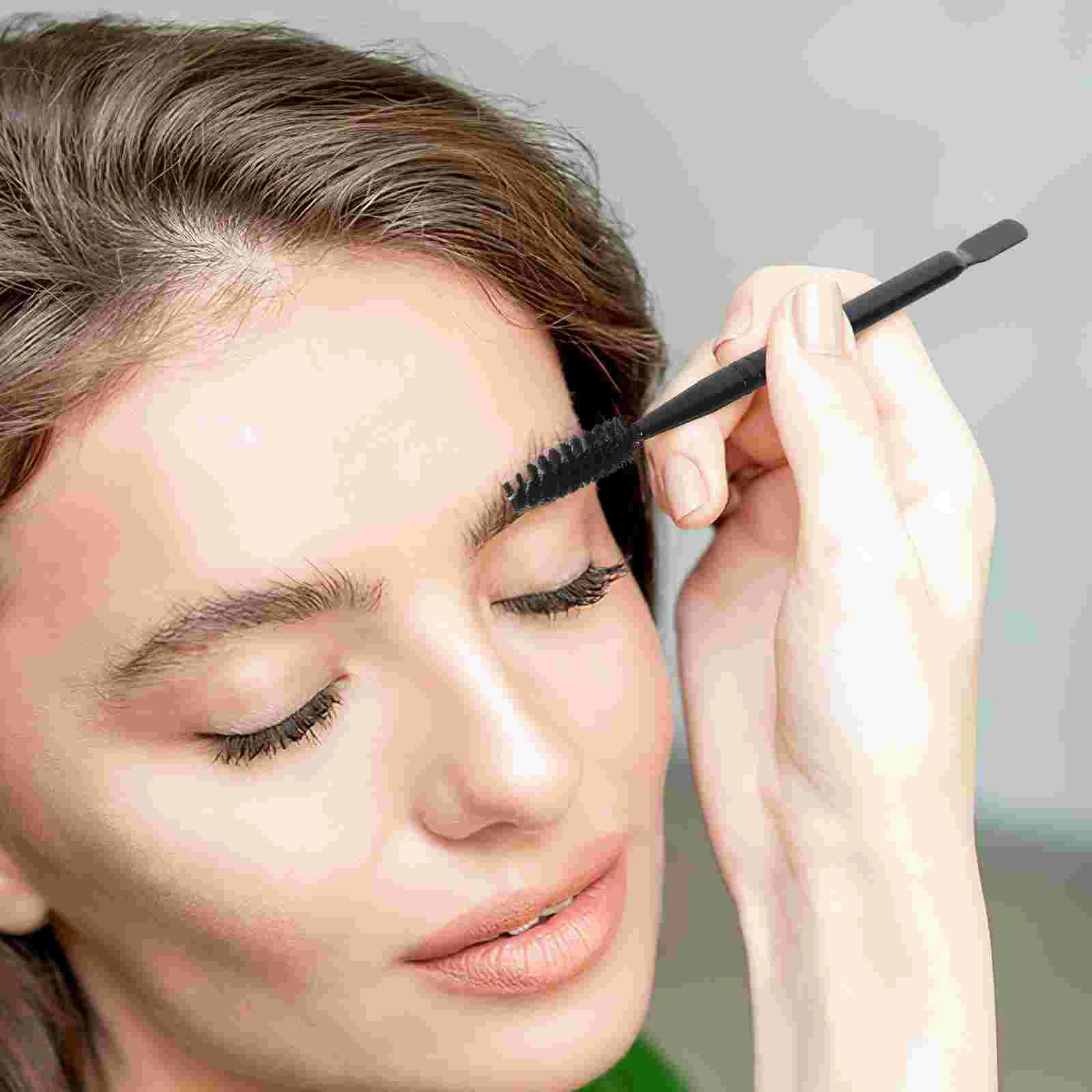 Pennello per ciglia Bellezza per mascara per sopracciglia portatile professionale in bambù da donna