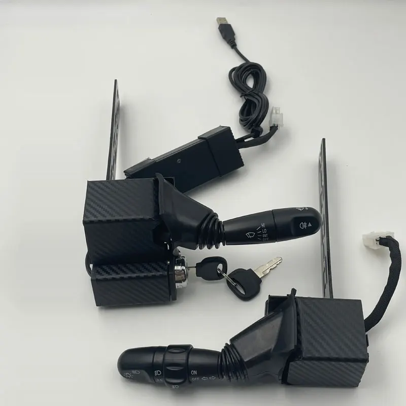 Racing Simulator Steering Wheel Key start Turn Signal Wiper Adapter For PXN V10/V 10 PRO /V99 For ETS2