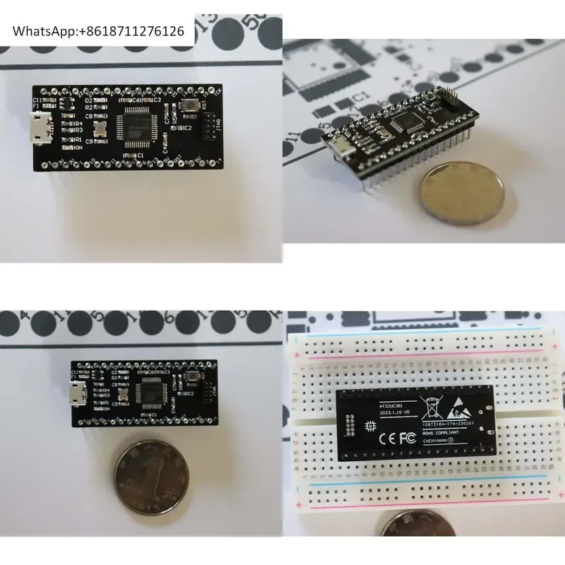 1pcs AT32UC3B Core Board AVR32 UC3 Development Board Industrial Control AVR Development Platform Compatible with Arduino