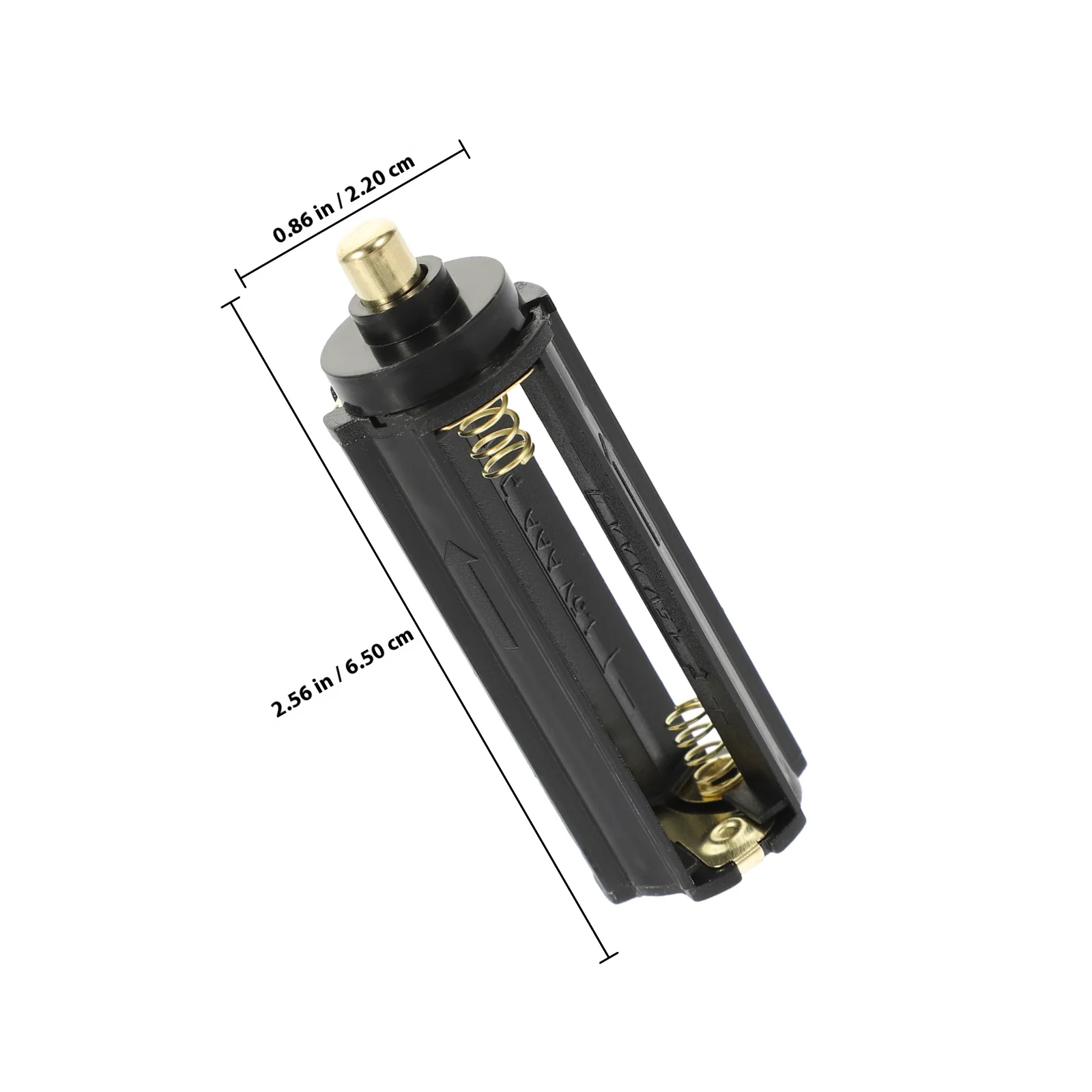 5Pcs 3 Aaa Holder Case Plastic Storage Box for Flashlight Portable Container for Rechargeable Alkalescent