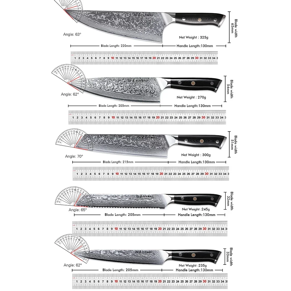 Damascus Steel Chef Knife 4