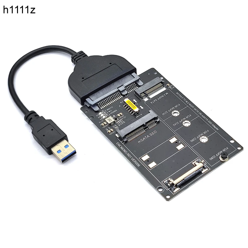 

SSD Adapter M2 SSD mSATA to USB Adapter M.2 to USB mSATA SSD to USB3.0 Converter M.2 USB Riser M2 NGFF mSATA for Laptop Notebook