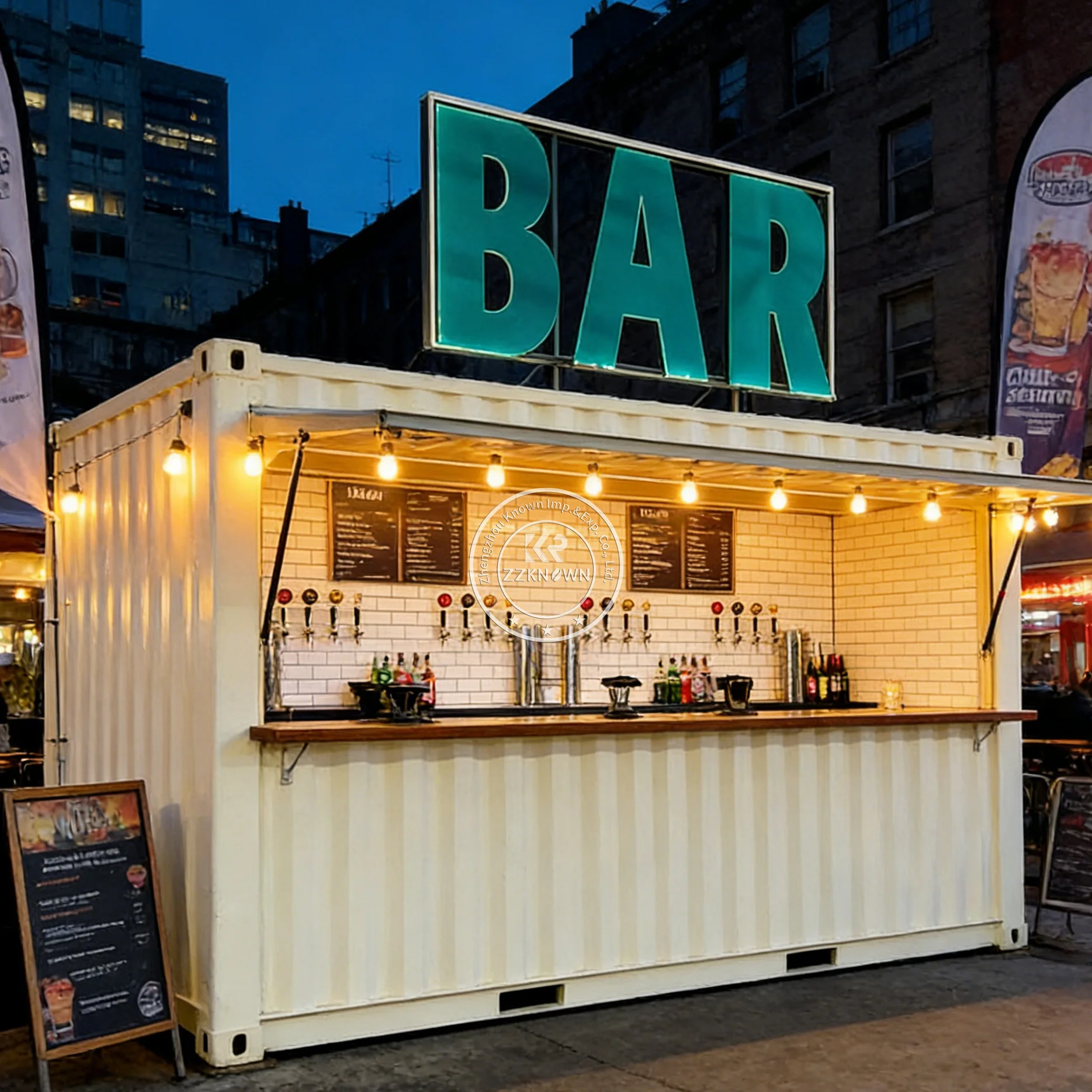 

Современный портативный контейнер-бар, контейнер-ресторан, уличная пекарня, контейнер-киоск для закусок, продуктовый магазин для бизнеса