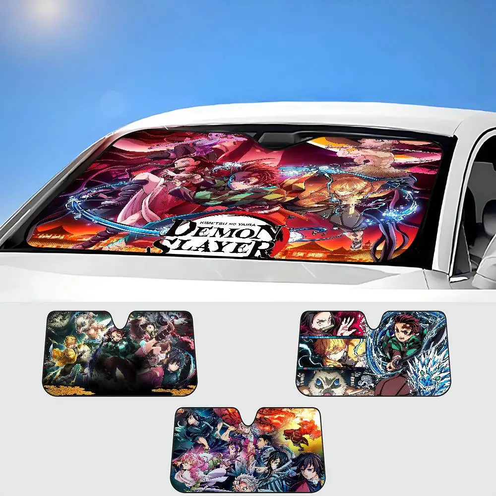 

Солнцезащитные козырьки K-Kimetsu No Y-Yaiba, отражатель, защита от УФ-лучей, индивидуальный автомобильный солнцезащитный козырек, универсальный солнцезащитный козырек, лето 2025 г.