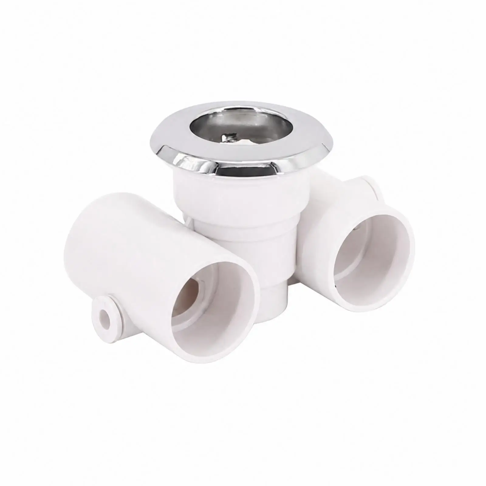 Premium Pool Massage Jet Nozzle Stainless Steel Faceplate Hydrotherapy Spout for Residential Spa Plumbing Systems