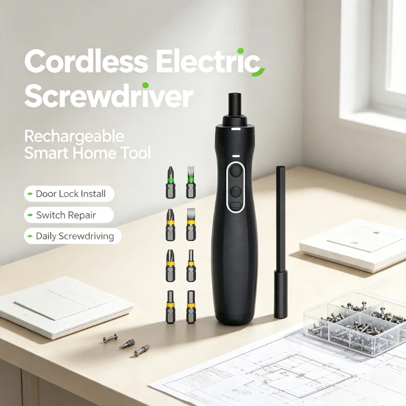 zu Hause Wiha Screw-driver Electric Rechargeable Cordless Screwdriver Manual Control for Smart Home