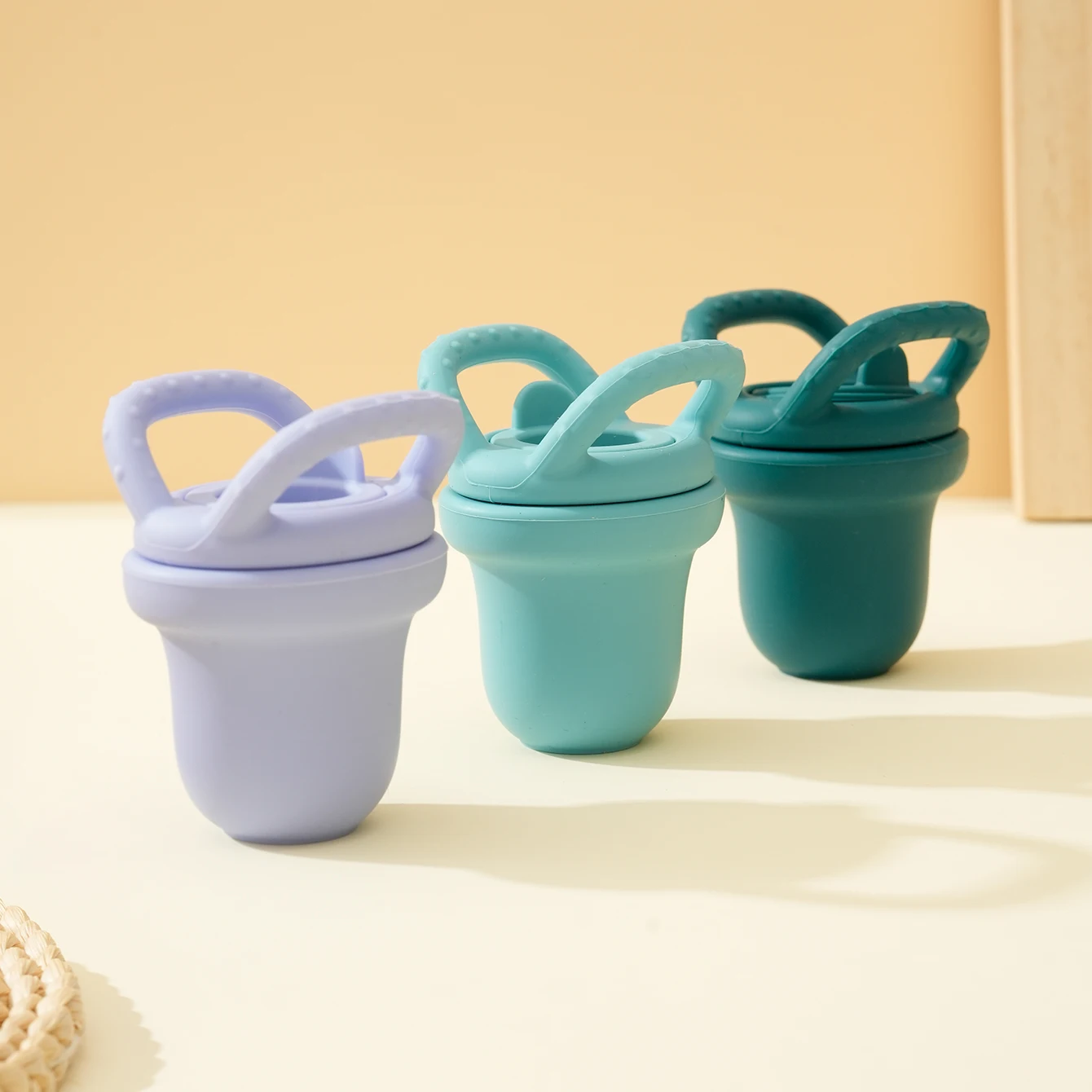 1 個 BPA フリーシリコーン離乳食給餌スプーン & ジュース抽出器幼児おしゃぶりおしゃぶりおもちゃ果物野菜フィーダーボトル