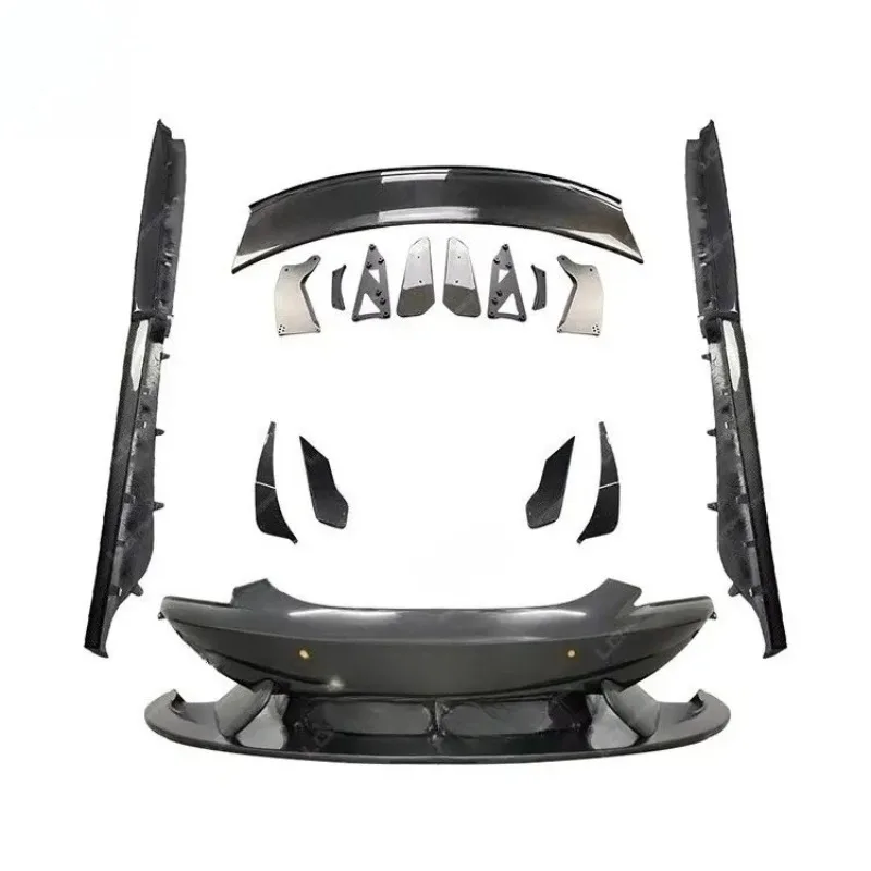 GT-4 Style Carbon Fiber Body Kit for 540C/570S-Screw-On Installation Black Color Automotive Spare Parts LEGAI Brand New