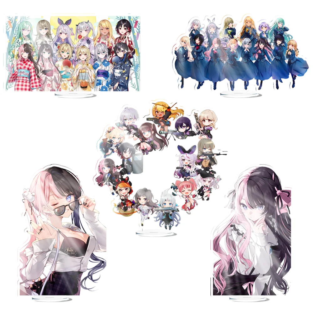 Hololive VSPO 15cm virtual youtuber Houshou Marine Gawr Gura Acrylic Figure Standee Anime Model choice gift keychain